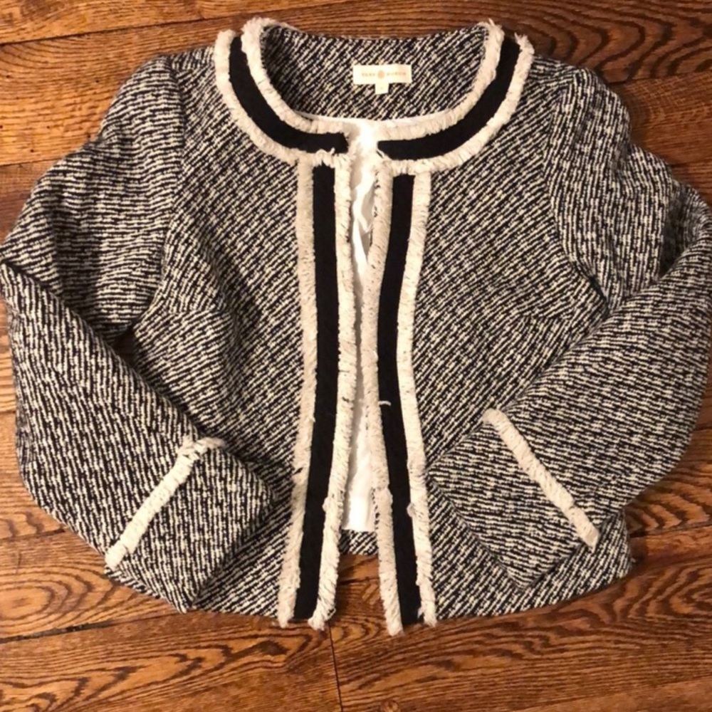 Tory Burch Wool Tweed Jacket